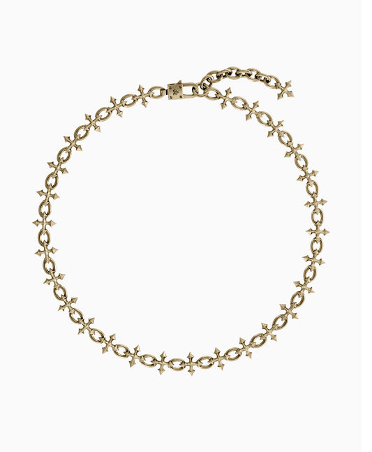 Sigil Choker Necklace-Chain Necklace- Silver - - Ask & Embla