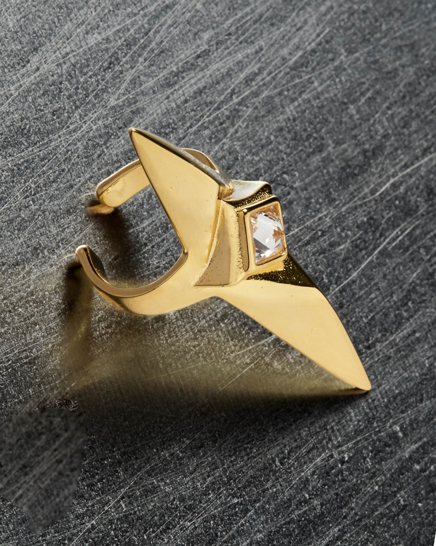 Lucent Nail Ring-Nail Rings- Gold - - Ask & Embla