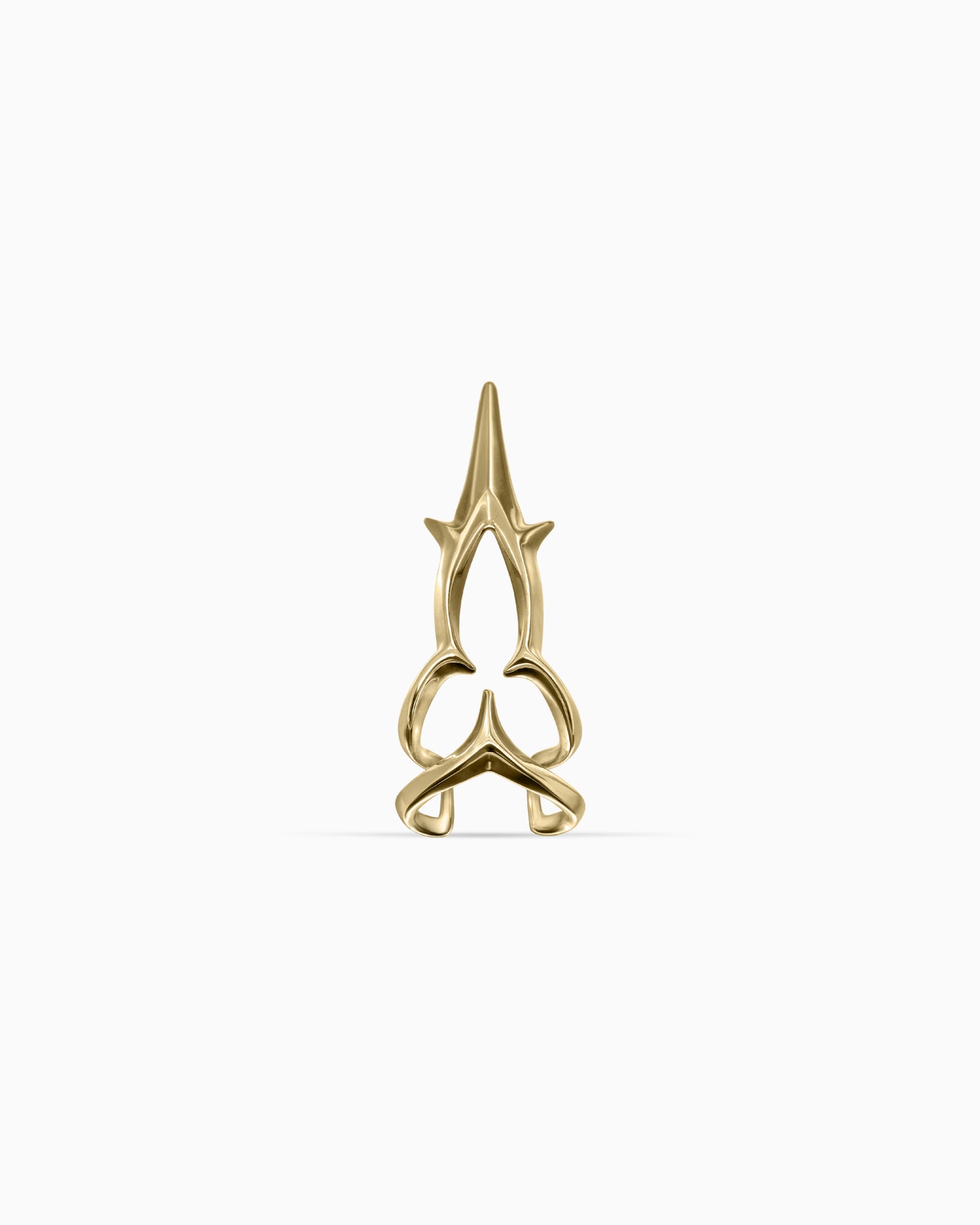 FORBIDDEN Nail Ring-Nail Rings- Gold - - Ask & Embla