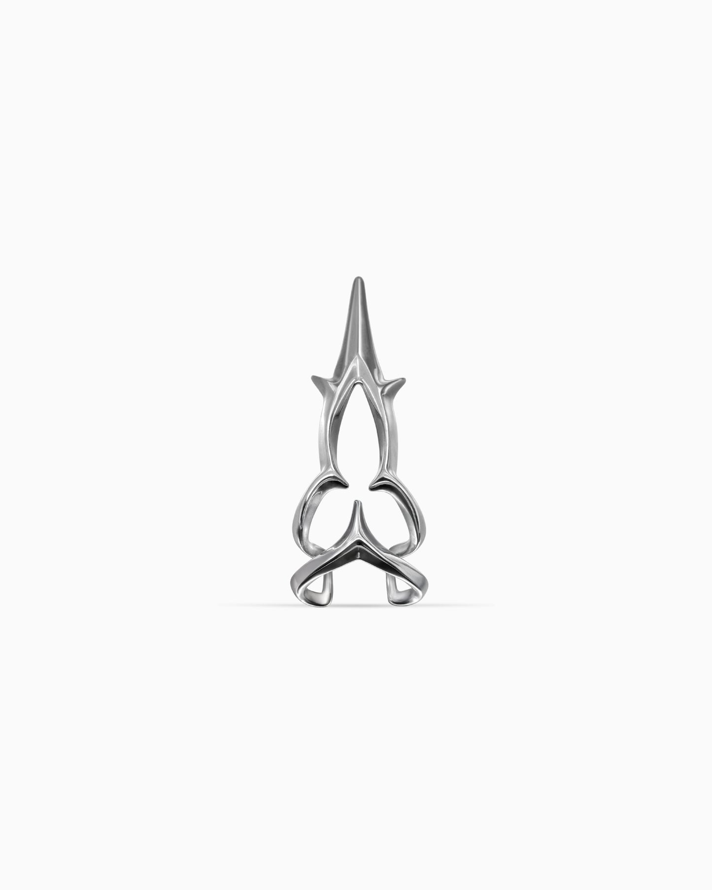 FORBIDDEN Nail Ring-Nail Rings- Silver - - Ask & Embla