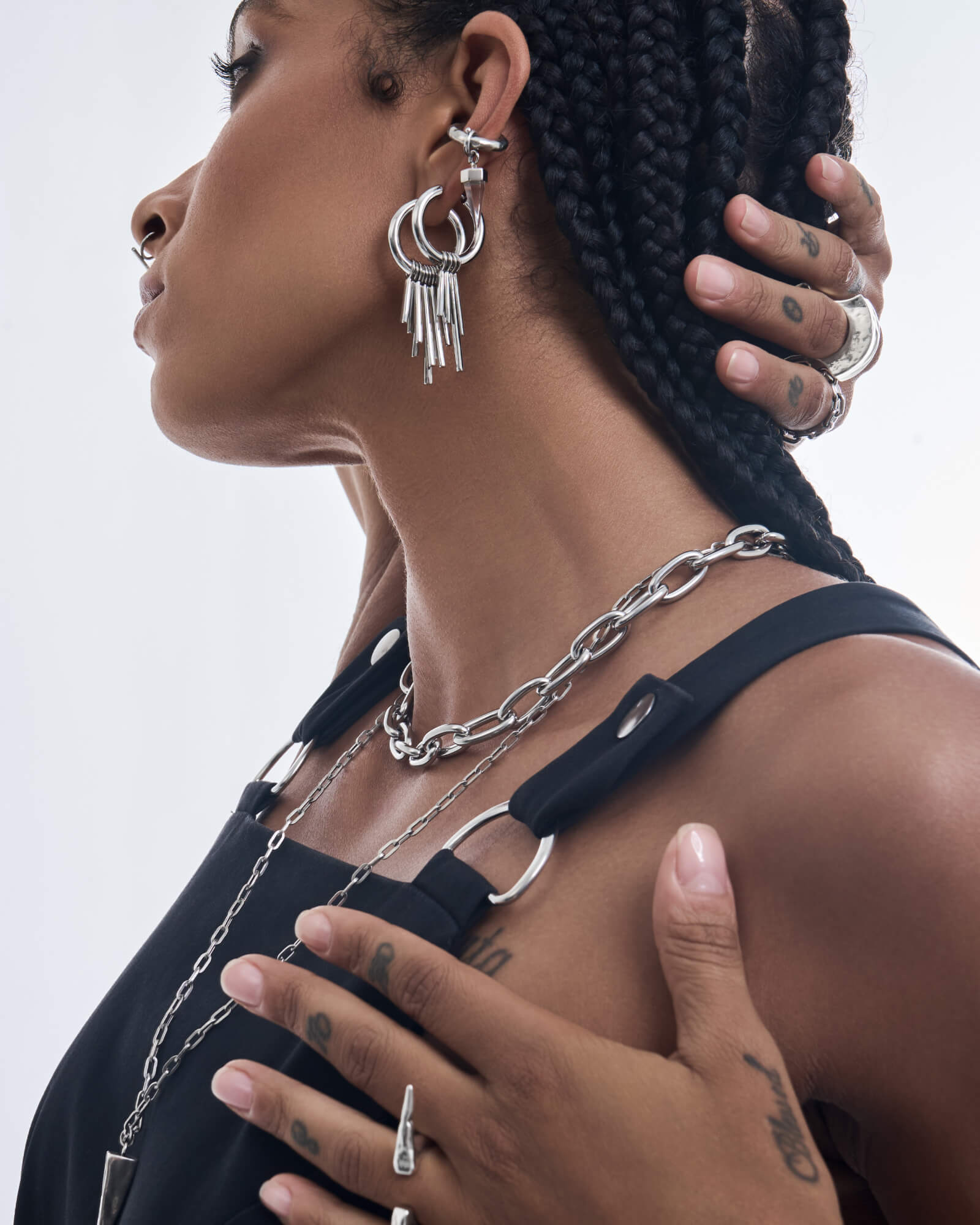 Cellar Chain Necklace-Chain Necklace- Silver - - Ask & Embla