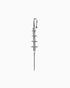 FORBIDDEN Pin Cuff Earring-Pin Cuff- Silver - Pair - Ask & Embla
