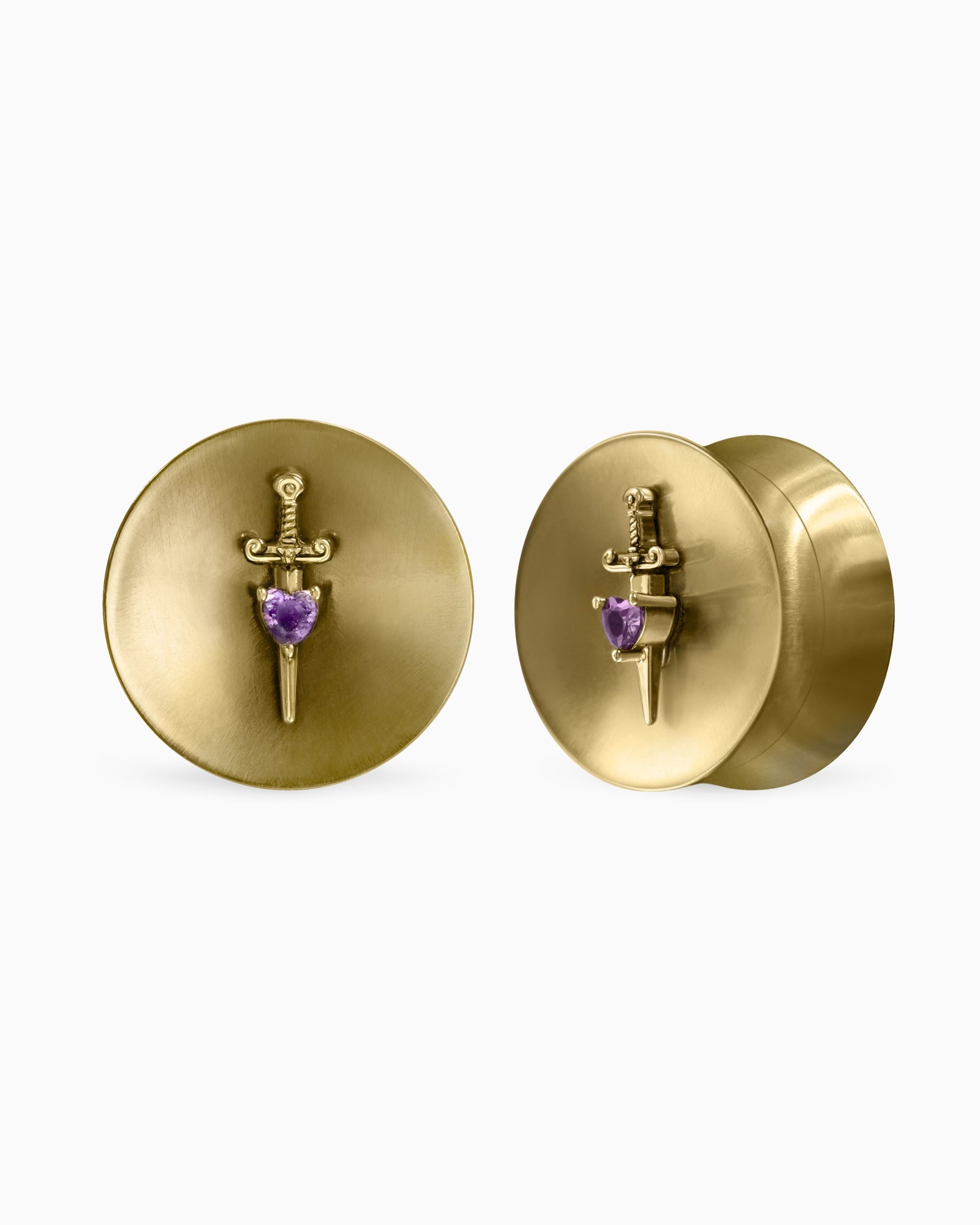 Arcana Plugs-Plugs- Gold - 8mm (0g) - Ask & Embla