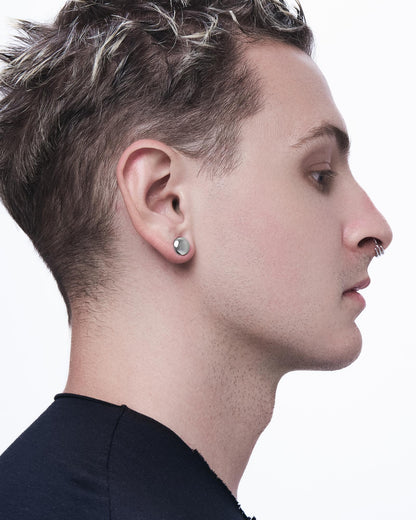A&E Omni Reversible Plugs-Plugs- Silver - 8mm (0g) - Ask & Embla
