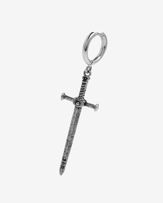Aradia Sword Earrings-Ear Dangles- Silver - - Ask & Embla