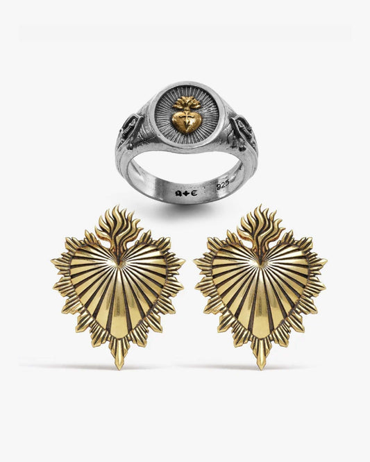 Sacred Sacraments Set-Rings- - - Ask & Embla