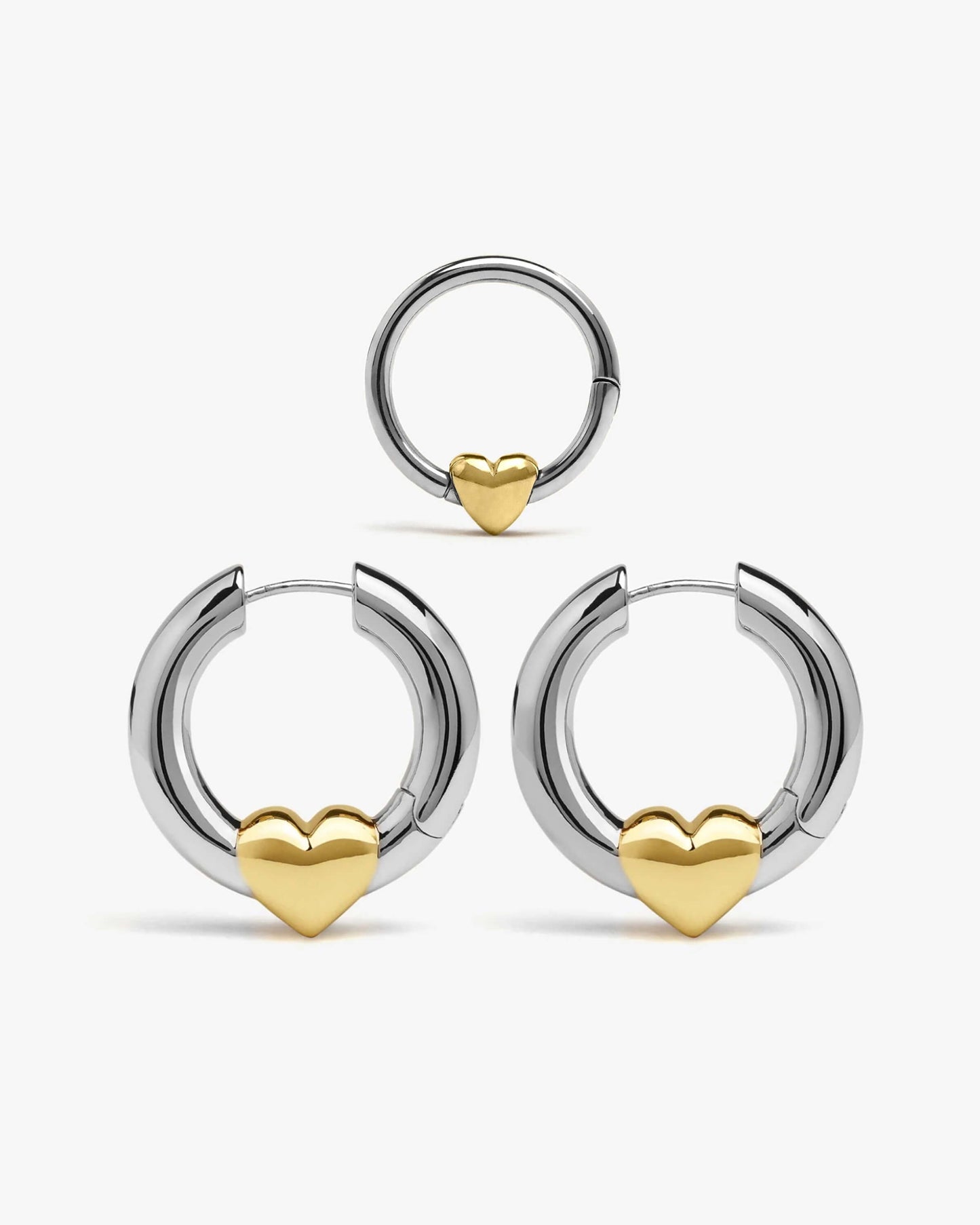 Harrowed Hearts & Earrings Set- - - Ask & Embla