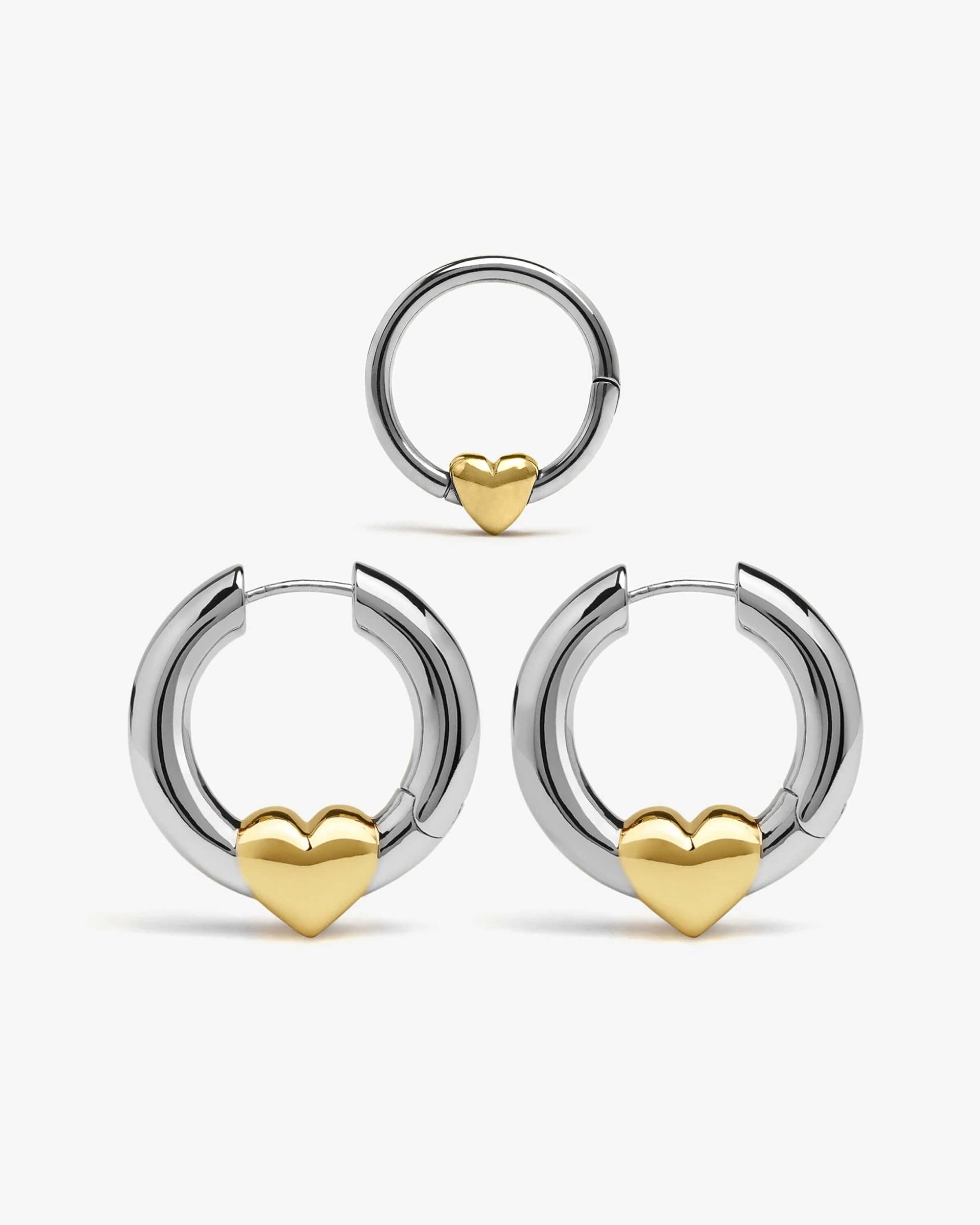 Harrowed Hearts & Earrings Set- - - Ask & Embla