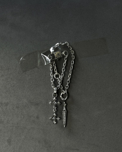 Twin Sigil Charm-Charms- Silver - - Ask & Embla