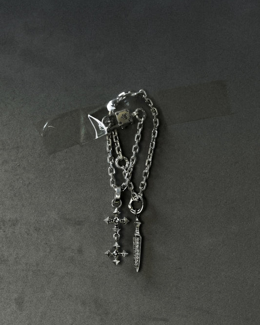 Twin Sigil Charm-Charms- Silver - - Ask & Embla