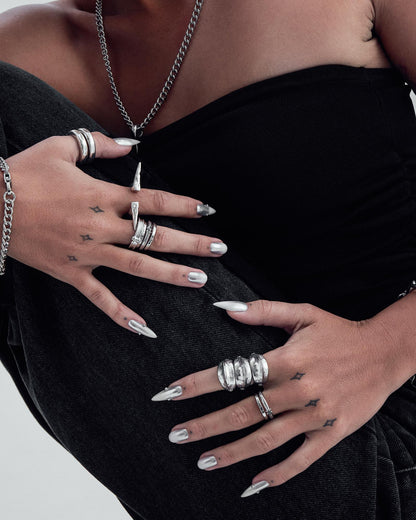 Covenant Ring-Rings- Silver - US6 - Ask & Embla