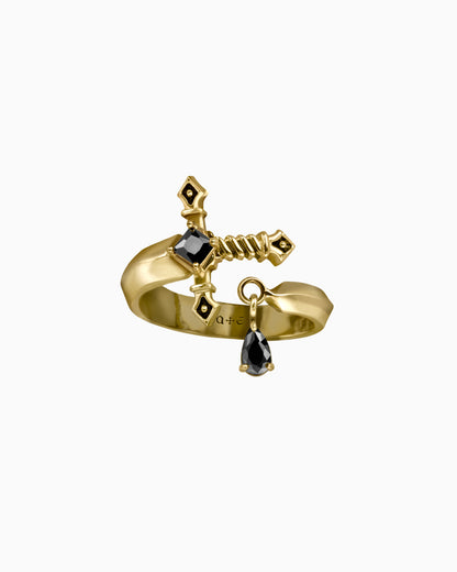 Aradia Ring-Rings- Gold - US6 - Ask & Embla