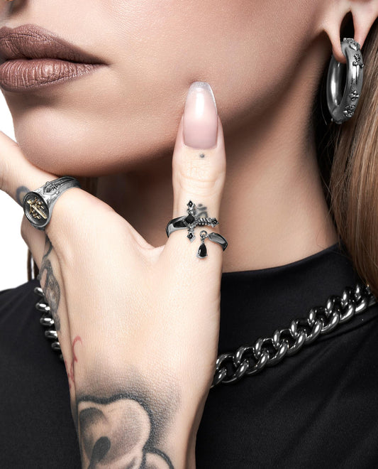 Aradia Ring-Rings- Gold - US6 - Ask & Embla