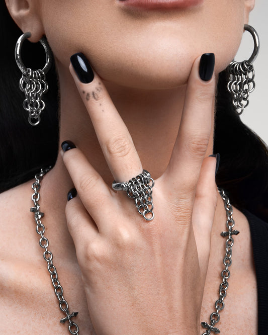 ORTHODOX Ring-Rings- Silver - US5 - Ask & Embla