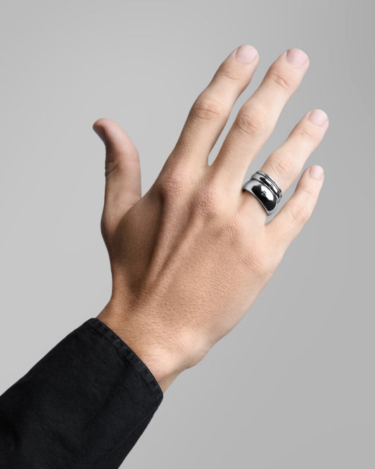 Halo Ring - Slim-Rings- Gold - US5 - Ask & Embla