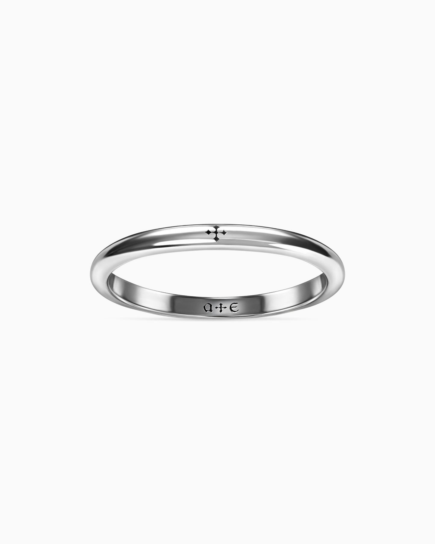 Halo Ring - Slim-Rings- Silver - US5 - Ask & Embla