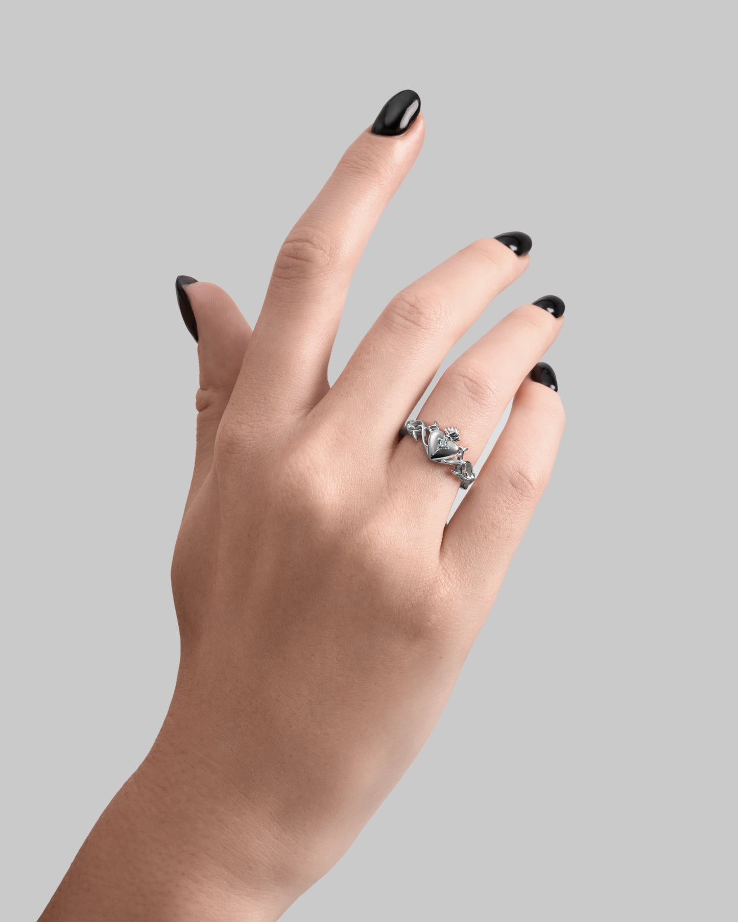 The Sacrament Claddagh Ring-Rings- Gold - US6 - Ask & Embla