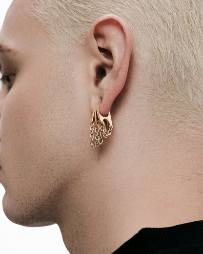 Circuit Lobe Cuffs™-Lobe Cuffs™- Gold - 8mm - Ask & Embla
