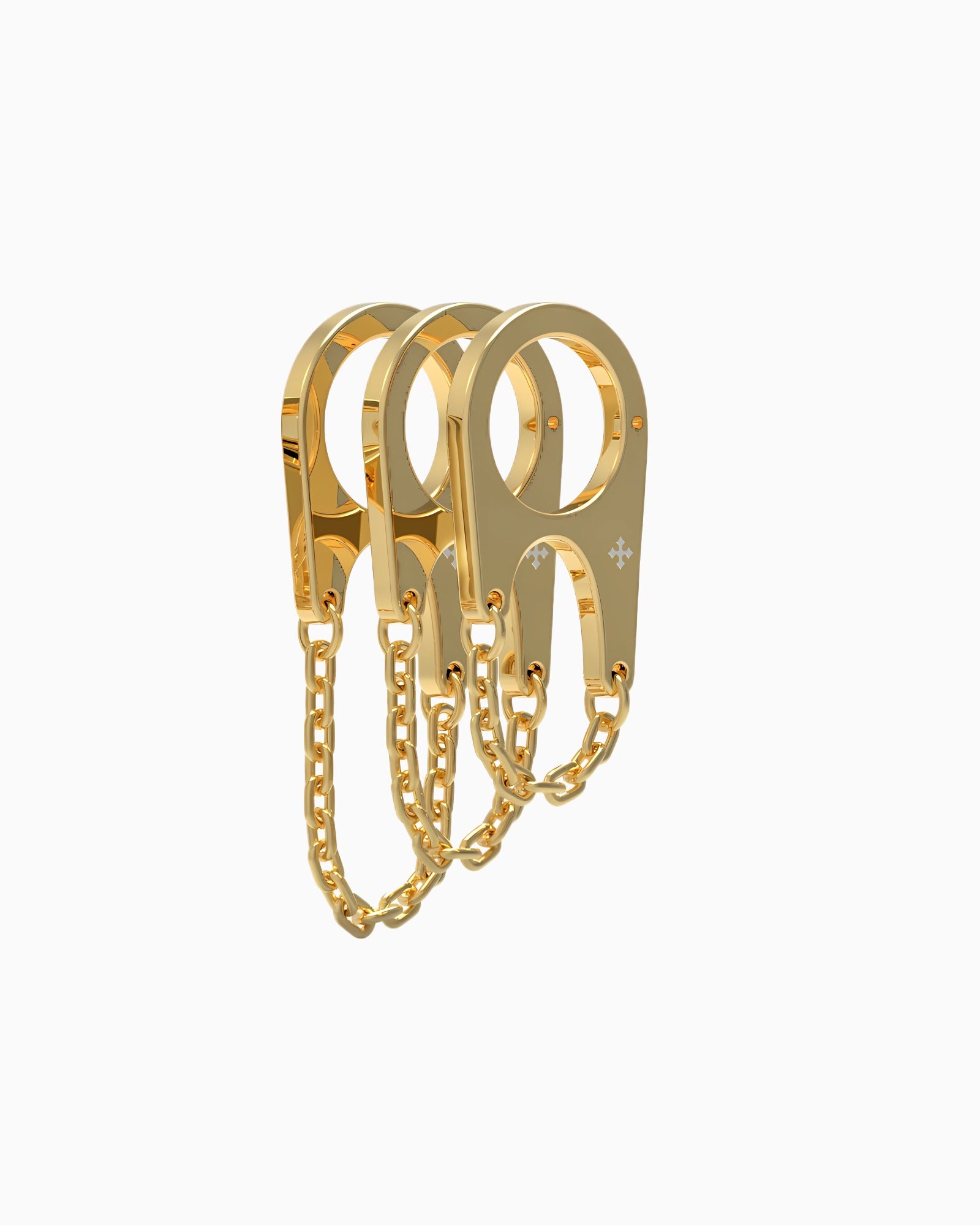 Circuit Lobe Cuffs™-Lobe Cuffs™- Gold - 8mm - Ask & Embla