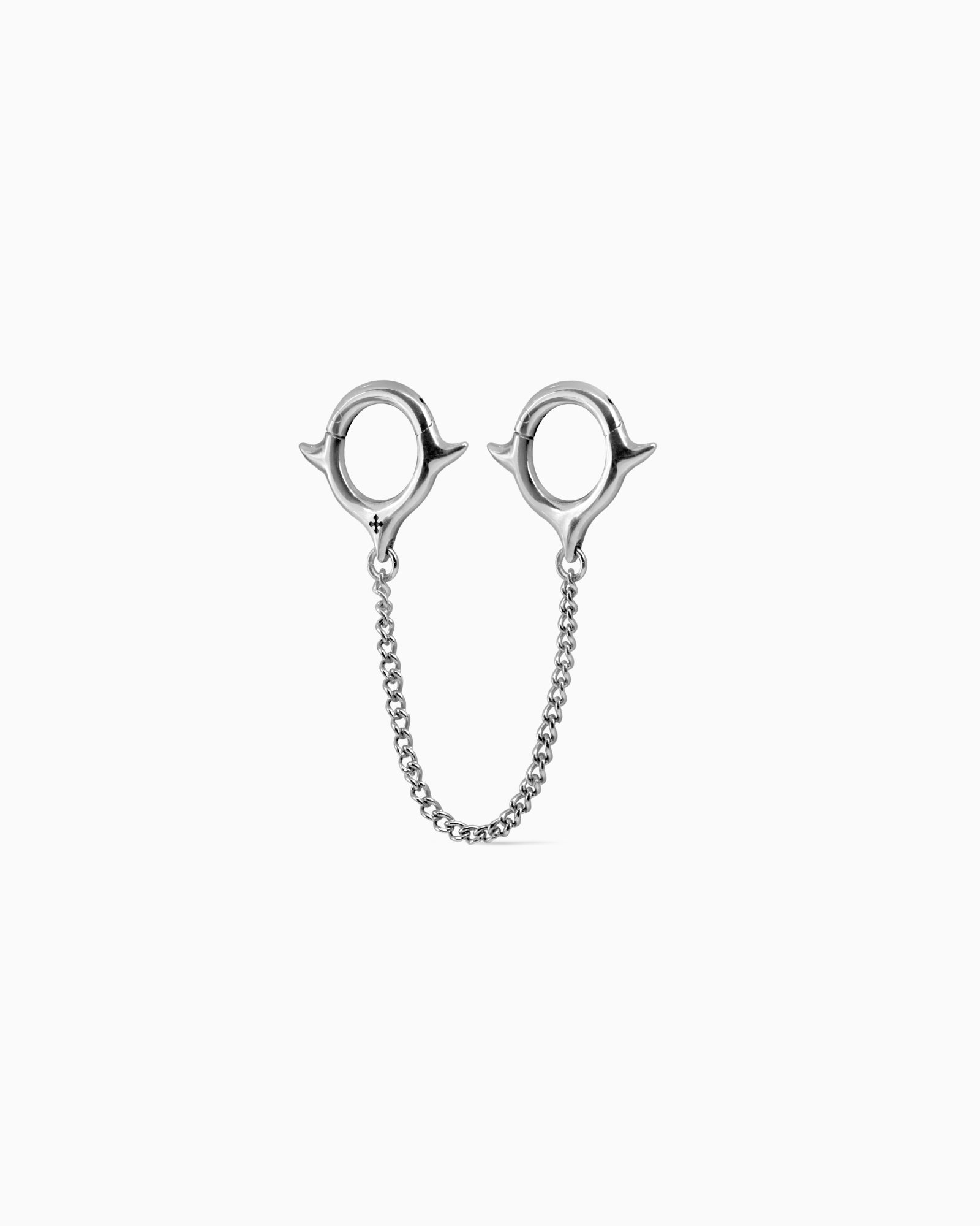 FORSAKEN Chain Ring Stacks-Ring Stacks- Silver - 6mm - Ask & Embla