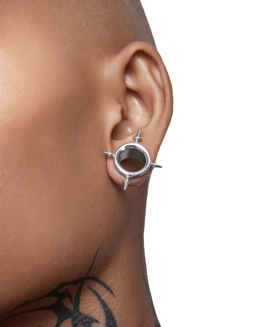 GENESIS Tunnels-Tunnels- Silver - 8mm (0g) - Ask & Embla