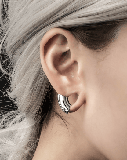 Classic Lobe Cuffs™️ (2 sizes)-Lobe Cuffs™- Silver - Short - Ask & Embla