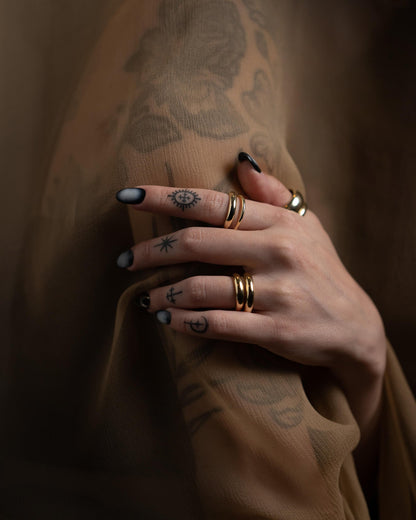 Syd Classic Stacker Ring (Regular) - Rings - Ask and Embla