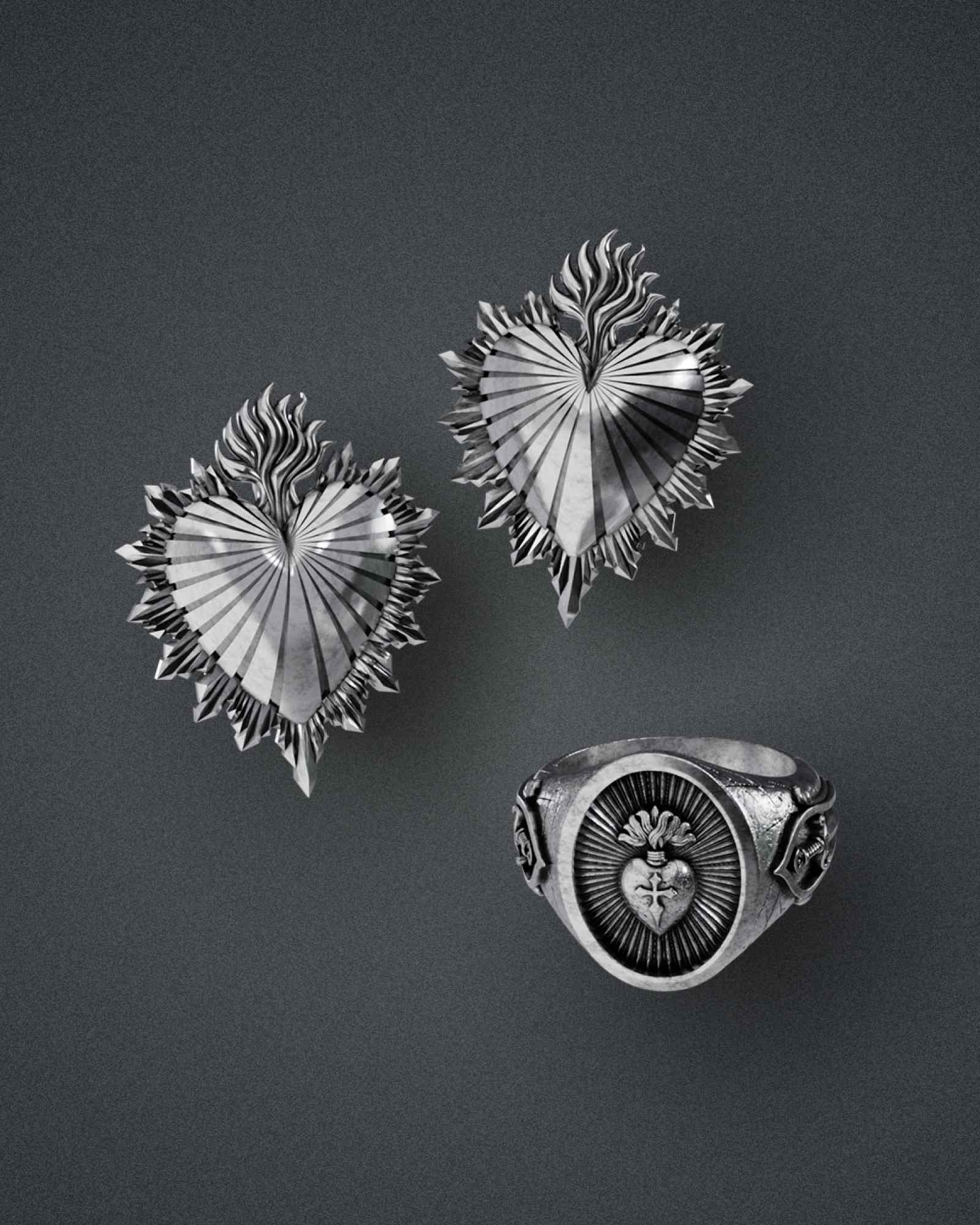 Sacred Sacraments Set-Rings- - - Ask & Embla